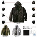 カジュアルに羽織れるパーカー型軽量防寒