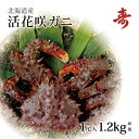 ギフト 花咲ガニ カニ 北海道産 希少 花咲蟹 1.2kg ...