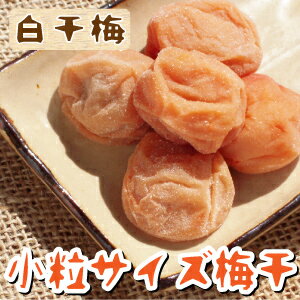 【紀州南高梅】毎日一粒ちょうどいい食べ切りサイズ『白干梅500g 　小粒サイズ』【すっぱいしょっぱい梅干】