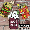 iPhoneX ケース カバー SNOOPY スヌーピー ア...
