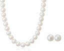 新品 送料無料 最高級 和珠 オーロラ 花珠 真珠 ネックレス ピアス セット 8.5-9mm K14WG レディース 日本製 アコヤ パール 2020-22