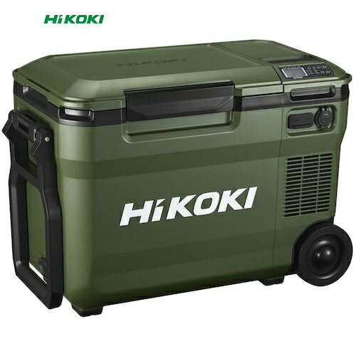 HiKOKI(ハイコーキ) 18V-14.4V コードレス<strong>冷温庫</strong>大容量サイズ25L フォレストグリーン マルチボルトセット品 (1台) 品番：<strong>UL18DBA</strong>-WMGZ