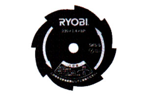 RYOBI・リョービ刈払機用刈払刃　金属8枚刃AK−3000用コード　2730034
