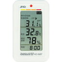 ショッピング湿度計 A＆D　みはりん坊W（乾燥指数・熱中症指数表示付温湿度計）（株）エー・アンド・デイAD5687 8503