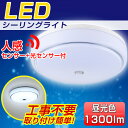 送料無料 オーム電機 OHM LED内玄関灯 LEDシーリングライト LEDミニシーリングライト 明暗・人感センサー付 LEDセンサーライト シーリング ライト 昼光色 おしゃれ LT-Y18D-G-PIR