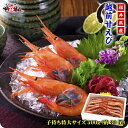 日本海船上急速凍結の一級品!子持ち越前甘えび特大サイズ500g(30尾前後)送料無料!