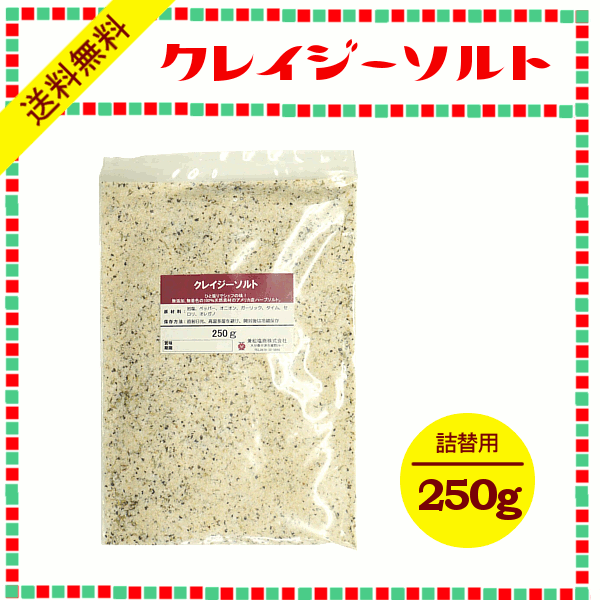 クレイジーソルト　250g〔チャック付〕【メール便で送料無料】【ヘビーユーザー】【詰替え】...:kowakeya:10000314