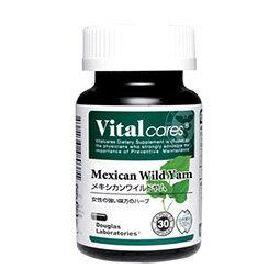 バイタルケアーズ メキシカンワイルドヤム 30粒 vitalcares★5250円以上お買上げで送料無料★