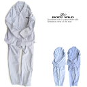 再入荷!【送料無料】 紳士パジャマ ストライプオックス綿100% BODYWILD メンズ長袖&長パンツ上下セット