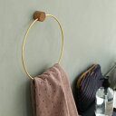 2月中旬発送予定 ferm LIVING (ファームリビング) Towel Hanger (タオルハンガー） ブラス 北欧/インテリア/日本正規代理店品