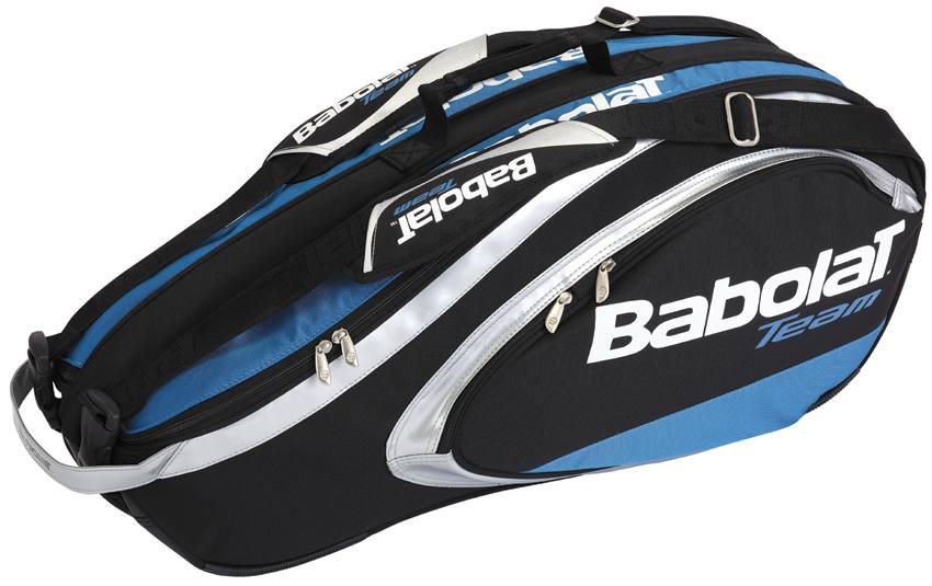 『即日出荷』 【●在庫限り】Babolat（バボラ）NEW TEAM LINE ラケットバッグ（ラケット6本収納可能）RACKET HOLDER×6　BA14747・BB751024　テニスバッグ【▼C・D】