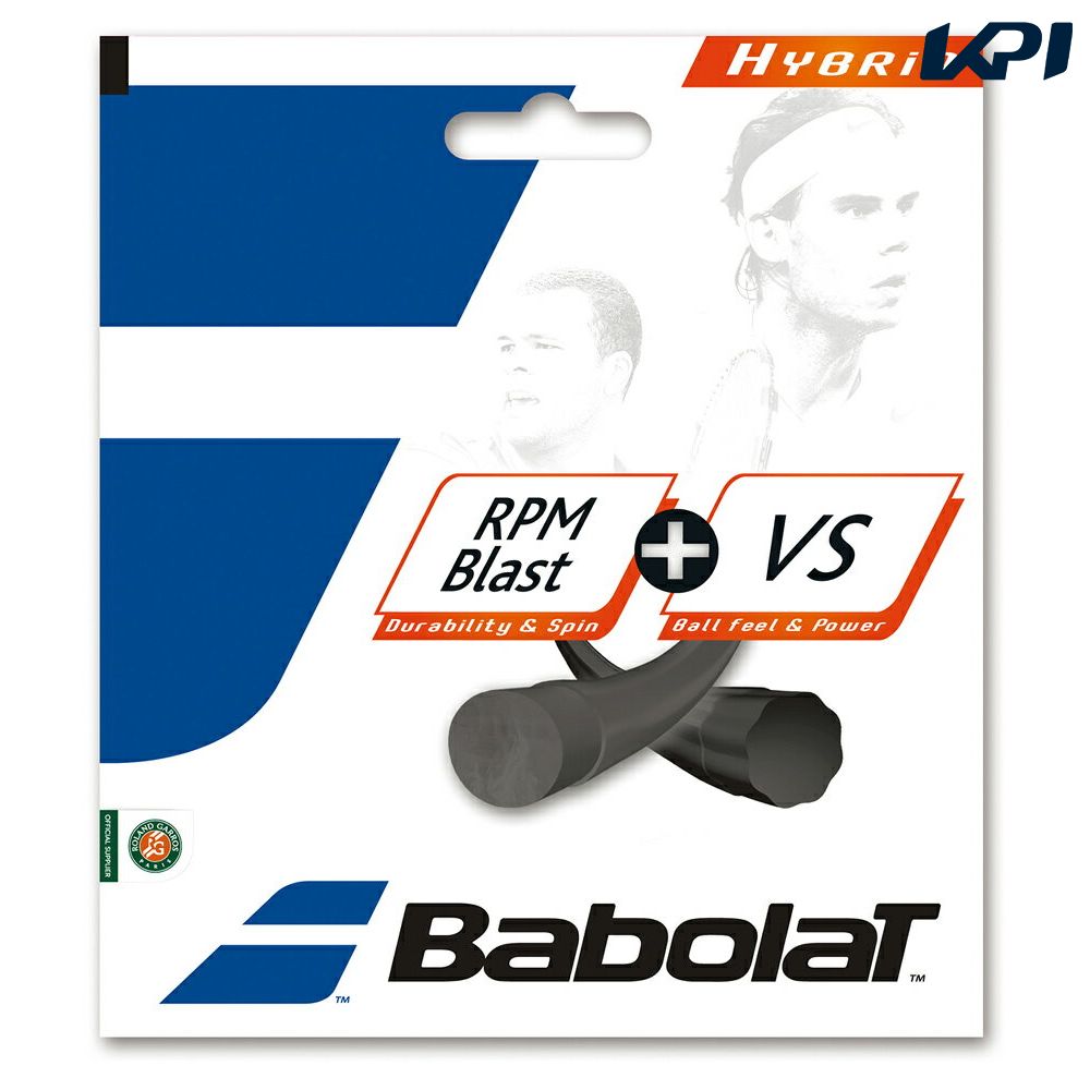Babolat（バボラ）「RPMブラスト+VS BA281034」硬式テニスストリング（ガ…...:kpi:10067791