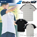 「あす楽対応」「2017新製品」Babolat(バボラ)「Unisex ショートスリーブシャツ BAB-1706」テニスウェア「2017SS」『即日出荷』【店頭受取対応商品】