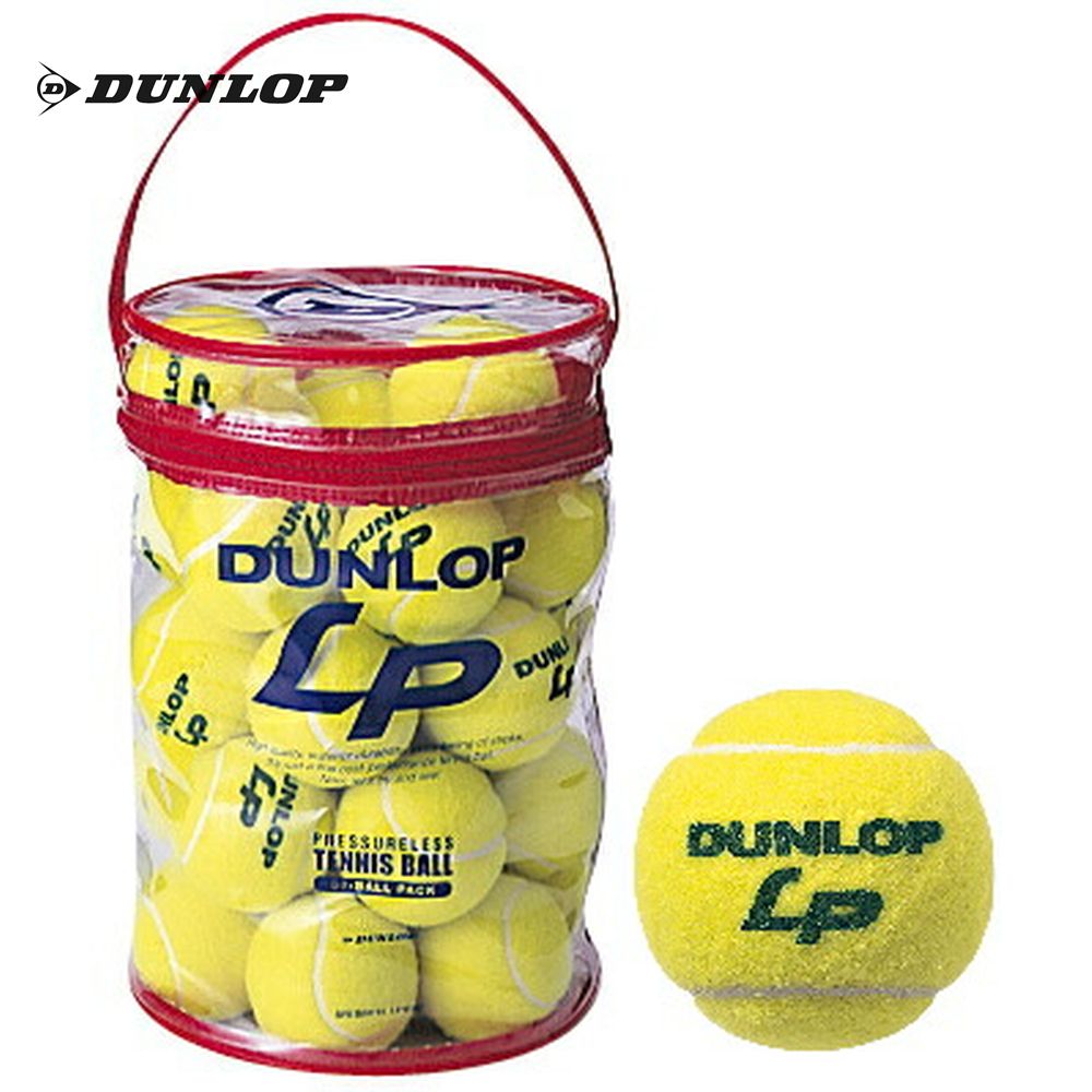 DUNLOP（ダンロップ）【LP】1箱（30個×4＝120球）ノンプレッシャーテニスボール【smtb-k】【kb】【送料無料】弾力性と耐久性に優れ、打球感も良好/テニスボール