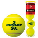 『即日出荷』DUNLOP（ダンロップ）DUNLOP(ダンロップ)St.JAMES(セントジェームス)(1缶/4球)テニスボール