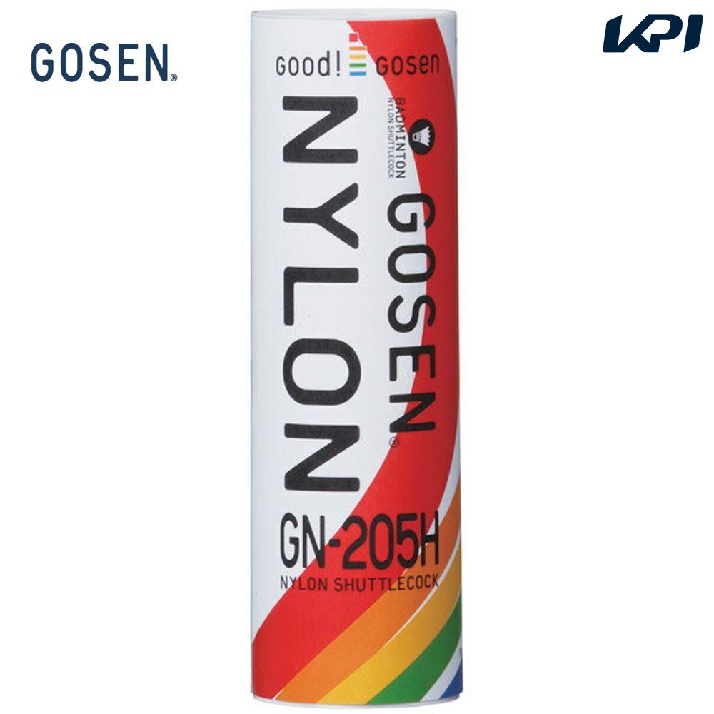 GOSEN（ゴーセン）ナイロンシャトルコックGN-205H（1筒6コ入）...:kpi:10009227