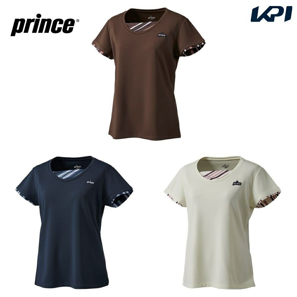 【全品10%OFFクーポン対象】プリンス Prince テニスウェア レディース ゲームシャツ WF0050 2020FW [ポスト投函便対応]