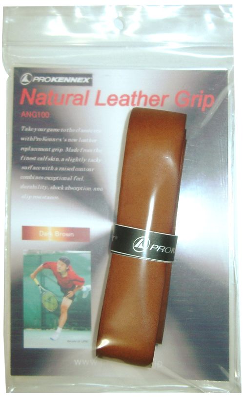 PROKENNEX(プロケネックス)【REPLACEMENT GRIPS（リプレイスメントグリップス）NATURAL LEATHER GRIP(ナチュラルレーザーグリップ) ANG100】リプレイスメントグリップテープ