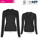 【半額クーポン対象】『即日出荷』Sofibella(ソフィベラ)「Essence Collectiom(エッセンスコレクション) Hoodie Long Sleeve ES1508」テニスウェア「FW」「あす楽対応」【KPI】