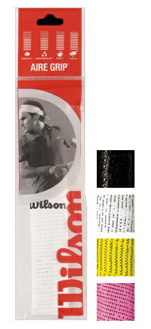 『即日出荷』Wilson(ウイルソン)【AIRE OVER GRIP（アイレ オーバーグリップ）1本入 WRZ472000】オーバーグリップテープ