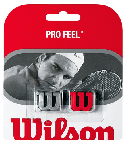 Wilson(ウイルソン)【PRO FEEL（プロフィール）レッド×シルバー WRZ527500】振動止め