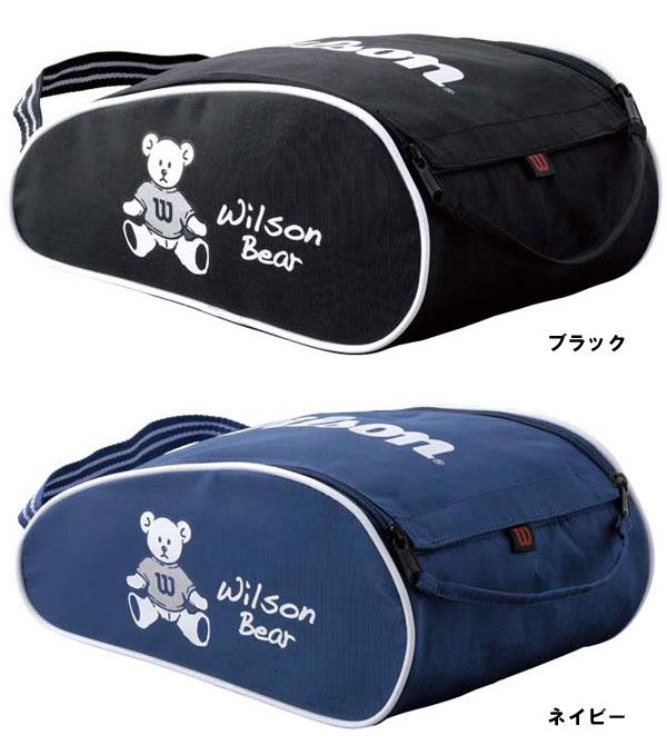『即日出荷』 Wilson（ウイルソン）【MINICOLLECTION ベアー・シューズ・ケース WRZ8347】テニスバッグ