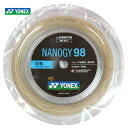 YONEX（ヨネックス）【ナノジー98（NANOGY 98 200mロール] NBG98-2】バドミントンストリング