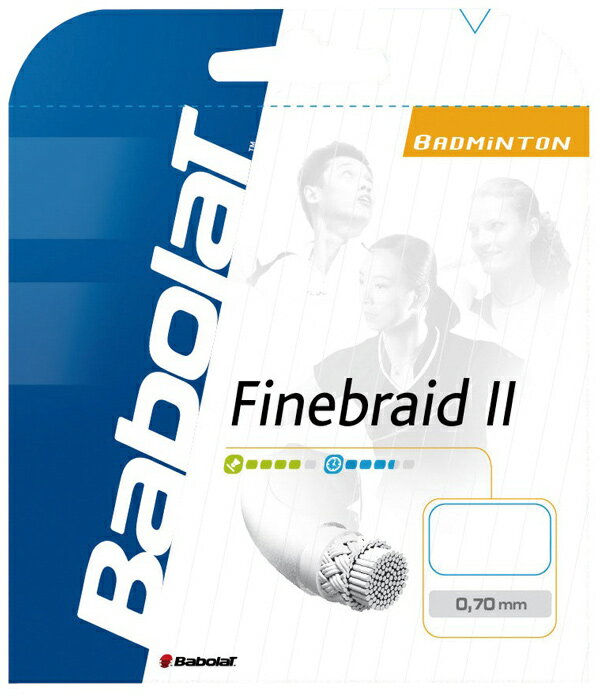 【2012新製品】BabolaT（バボラ）【FINEBRAID II 070（ファインブレード II 070） BA241099】バドミントンストリング