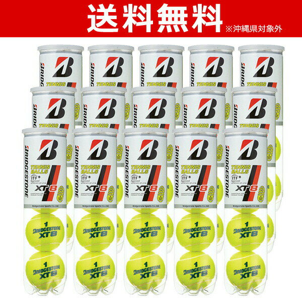 BRIDGESTONE（ブリヂストン）XT8（エックスティエイト）[4個入]1箱（15缶/60球）テニスボール【smtb-k】【kb】の画像