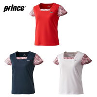 プリンス Prince テニスウェア ジュニア ガールズゲームシャツ WJ109G 2019FW[ポスト投函便対応]の画像