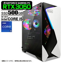 【新品】PASOUL 煌 COMBAT ZONE S7 ゲーミングPC デスクトップパソコン GeForce RTX3050 第13世代 Intel Core<strong>i5</strong> 13400F 最大4.30GHz Windows10 NVMe M.2 SSD500GB メモリ16GB デスクトップPC eスポーツ 1年保証 _F