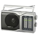 【期間限定10%OFF】OHM AudioComm AM/FMポータブルラジオ RAD-T208S