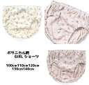 【新作】Ampersand(アンパサンド)ボタニカル柄 ショーツ100cm110cm120cm130cm140cm パンツ 肌着下着 女児 幼稚園 小学生 キッズ ジュニア こども