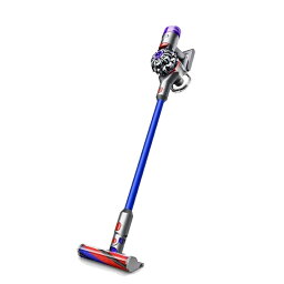 (長期無料保証)<strong>Dyson</strong>（ダイソン） <strong>V8</strong> <strong>Slim</strong> <strong>Fluffy</strong> <strong>Extra</strong> SV10K EXT BU ニッケル/アイアン/ブルー