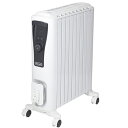 デロンギ オイルヒーター RHJ65L0915 ピュアホワイト+ブラック
