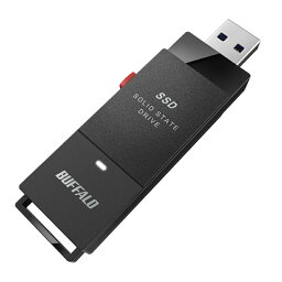 バッファロー（Buffalo） <strong>USB</strong> 3.2（Gen.1）対応 テレビ対応・スティック型SSD SSD-PUT500U3-BKC ブラック　SSD：500GB