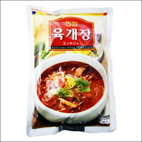 【韓国商店街】ジンハン　ユッケジャン　レトルトパウチ　600g 【韓国食品】【キムチ鍋】【チゲ鍋】