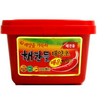 【韓国商店街】【韓国伝統味噌】ヘチャンドルコチュジャン 500G 【韓国食材】【韓国伝統味噌】ビビンバや鍋物・炒め物等に入れるとより一層の味。