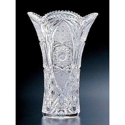 【送料無料】 クリスタルガラス 花瓶 アウトゥーレ フラワーベース Lサイズ F-7030…...:ksrainbow:10001430