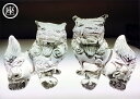 【送料無料】 シーサー 置物 玄関 沖縄 土産 ペア 新築祝い 結婚祝い 内祝い 引き出物 開店祝い 記念品 開運 運気 風水 魔除け 厄除け 守り神 プレゼント おしゃれ 琉球 お土産【楽ギフ_包装選択】【楽ギフ_のし宛書】【プレミアムクリスタルシーサー】