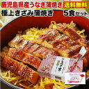 母の日 早得ポイント10倍 グルメ ギフト プレゼント うなぎ 蒲焼き 国産 鹿児島産 送料無料 きざみ蒲焼き5食セット うなぎの里 ギフト(鰻 ウナギ) クール