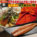 うなぎ 蒲焼き 国内産 お中元 敬老の日 特大蒲焼き(185g以上) きざみ2食 鹿児島産 風呂敷包み 送料無料 ギフト タレ山椒 (鰻 ウナギ)