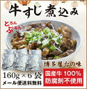 牛すじ煮込み 国産 160g×6袋 牛筋 牛スジ煮込み おつまみ 時短調理 レトルト
