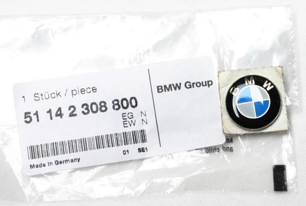 【メール便送料無料・代引不可】 BMW 51142308800 ロゴ エンブレム 20MM