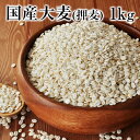 国産大麦(押麦)たっぷり1kg 送料無料★大麦β-グルカンな...