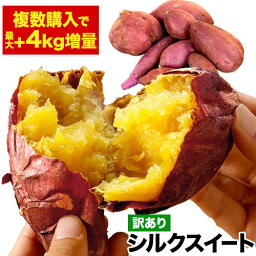 さつまいも 熊本県産 訳あり <strong>シルクスイート</strong> 1kg (サイズ大中小不揃い) 送料無料 【5kg注文でおまけ増量!合計9kg】焼き芋 お取り寄せ さつま芋 薩摩芋《1-5営業日以内に出荷予定(土日祝日除く)》