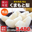 【送料無料】【秀品】秋の味覚くまもと梨約4kg〜約