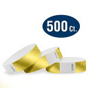 Wristco イベント用リストバンド 金 500本 使い捨...