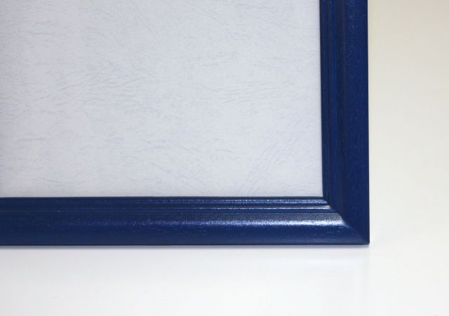 ★3割引!!★ジグソーパズル用木製フレーム『木製パネル 18.2×25.7cm（1-ボ）ブルー』