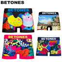 ショッピングシームレス BETONES ビトーンズ シームレスボクサーパンツ グラフィックシリーズD メンズ
